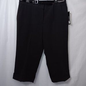 FIRST OPTION STRETCH CAPRI STYLE PANTS OFFICE CARRER WEAR SIZE 16